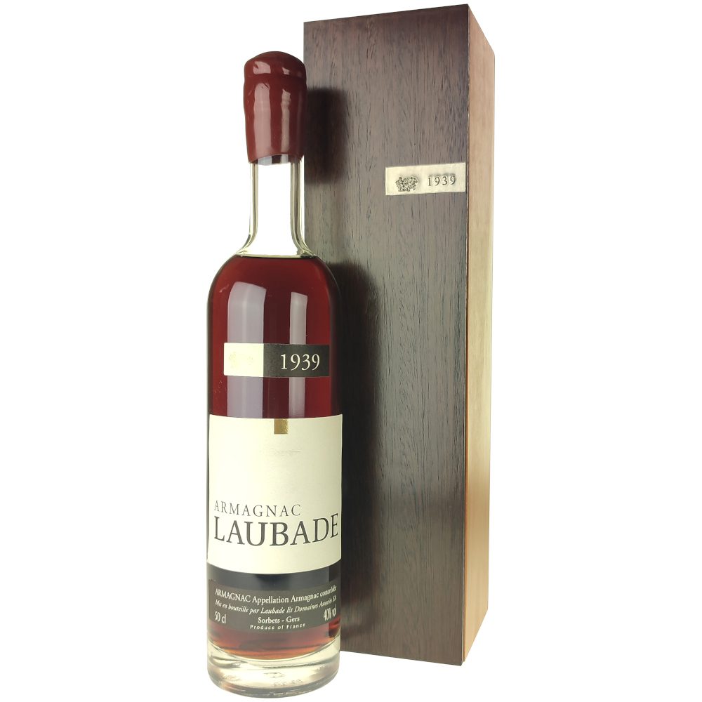 Armagnac Millésimé 1939, Château Laubade 1 Armagnac Millésimé 1939 Château Laubade
